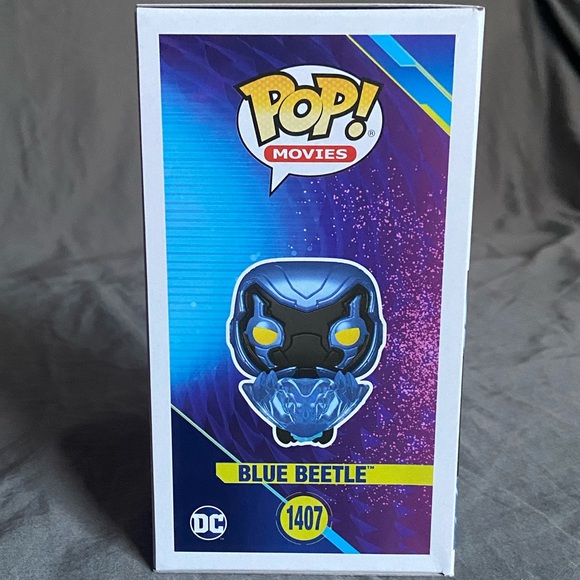 Blue Beetle (Glow in the Dark) Funko Pop #1407 - Picture 4 of 5